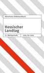 : Kürschners Volkshandbuch Hessischer Landtag, Buch