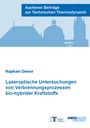 Raphael Dewor: Laseroptische Untersuchungen von Verbrennungsprozessen bio-hybrider Kraftstoffe, Buch