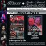 : Sonic Seducer Multipack 01/23 (07-08/22+09/22) inkl. Gothic Fetisch Kalender 2023, 3CDs: Schandmaul, Depeche Mode, Rammstein, Erasure, Powerwolf uvm., Buch