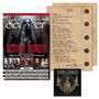 Texte: "DIMMU BORGIR", "Exklusive Interviews", "16 Tracks", "Ascent", "Infinite is the plunge". Magazin-Cover, Textseiten, Album-Cover.