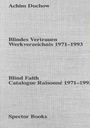 : Achim Duchow: Blindes Vertrauen, Buch