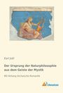 Karl Joël: Der Ursprung der Naturphilosophie aus dem Geiste der Mystik, Buch