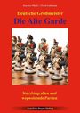 Cover eines Buches: "Deutsche Großmeister - Die Alte Garde", Schachfiguren in Militäruniformen, roter Hintergrund.