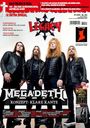 Titelseite eines Magazins: Legacy, Megadeth im Fokus, Konzept: Klare Kante, inklusive 18-seitigem Special zu Death Metal.