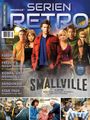 Titel: "Serien Retro", Highlights: "Firefly", "Freddy's Nightmares", "Kobra, übernehmen Sie!", "Sandokan", "Star Trek". Fokus auf "Smallville".