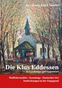 "Die Klus Eddessen" von Hermann-Josef Sander. Darstellung: Kirche mit buntem Prozessionszug im Wald.