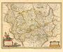 Janssonius Johannes: Historische Karte: Braunschweig und Magdeburg 1636 (Plano), KRT