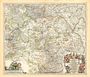 Frederik de Wit: Historische Karte: Fränkischer Reichskreis um 1680 [gerollt], KRT