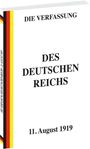 : VERFASSUNG des Deutschen Reichs vom 11. August 1919, Buch