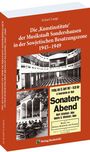 Buchtitel: "Die ‚Kunstinstitute‘ der Musikstadt Sondershausen in der Sowjetischen Besatzungszone 1945–1949". Cover in Rot.
