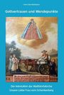 Titel: "Gottvertrauen und Wendepunkte". Votivtafel mit Figuren: ein Wagen, eine betende Frau und eine schwebende Madonnenfigur.
