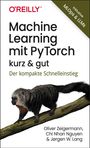 Maschine Learning mit PyTorch, inkl. MLOps & LLMs. Illustration eines Affen auf einem Ast.