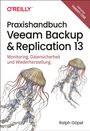 Text: Praxishandbuch Veeam Backup & Replication 13, Monitoring, Datensicherheit und Wiederherstellung. Abbildungen: Quallen.