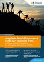 Leicht verständliche Einführung in die SAP Business Suite. Silhouetten von Menschen helfen sich auf einem Berg.