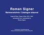 Roman Signer. Super-8 Filme 1975-2001. kommentiertes Werkverzeichnis / annotated Catalogue Raisonné, Buch
