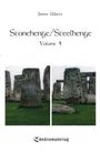"Stonehenge/Steelhenge Volume 4" von James Watts, RediromaVerlag-Logo. Zwei Fotos von Stonehenge-Steinen auf grüner Wiese.