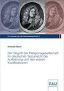 Christian Sturm: Der Begriff der Religionsgesellschaft im deutschen Naturrecht der Aufklärung und den ersten Kodifikationen, Buch