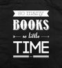 So many books ..., schwarz, Div.