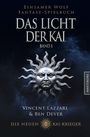 Texte: Einsamer Wolf, Fantasy-Spielbuch, Das Licht der Kai, Band I, Mantikore, Vincent Lazzari & Ben Dever. Illustration: Sonne.