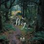 "Mein Weg zu mir" von Traudl Kliem. Ein Waldweg führt durch einen üppigen, grünen Wald. Logo: ROMEOON.
