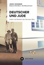 "DEUTSCHER UND JUDE: Leben und Sterben des Hermann Reis" von John K. Dickinson. Illustration zweier Personen vor Häusern.