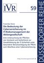 59, IVR Logo, Titel: Bedeutung der Cyberversicherung im IT-Risikomanagement der Aktiengesellschaft. Düsseldorf.