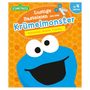 : Lustige Basteleien mit dem Krümelmonster - Schneiden, Kleben, Puzzeln, Buch