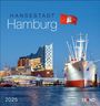 : Hansestadt Hamburg Postkartenkalender 2025, KAL