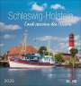 : Schleswig-Holstein Postkartenkalender 2025 - Land zwischen den Meeren, KAL