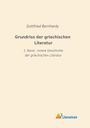 Gottfried Bernhardy: Grundriss der griechischen Literatur, Buch