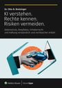 Text: "Dr. Otto N. Bretzinger. KI verstehen. Rechte kennen. Risiken vermeiden." Illustration: Mensch und Roboter schütteln Hände.