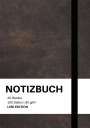 Notizbuch A5: Notizbuch A5 blanko - 100 Seiten 90g/m² - Soft Cover Schwarz - FSC Papier, Buch
