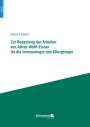 Beatrice Steidle: Zur Bedeutung der Arbeiten von Alfred Wolff-Eisner für die Immunologie und Allergologie, Buch