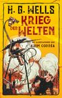 H. G. Wells: Krieg der Welten. H. G. Wells (Illustrierte Ausgabe), Buch