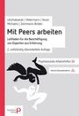 "Mit Peers arbeiten" von Utschakowski et al., Leitfaden für Experten, 2. Auflage. Illustration von zwei stilisierten Händen.