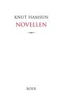 „Knut Hamsun Novellen“ steht in der Mitte, darunter „BOER“. Ein Buchcover mit schlichtem Design.
