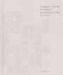 Text: "Charles Correa, Architect, Complete Works, Volume 1". Strukturierte Quadrate bilden ein geometrisches Muster.