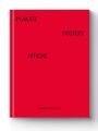 Text: "PLAKATE", "POSTERS", "AFFICHE", "ERHARD GRÜTTNER". Roter Buchumschlag mit schwarzem Text.