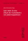 : Jidische Schtudies 12: Sefer Mi¿le ¿u'olim (¿Buch der Fuchsfabeln¿) von Jakob Koppelmann, Buch