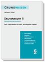Karl-Edmund Hemmer: Grundwissen Sachenrecht II - Immobiliarsachenrecht, Buch