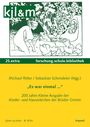 : "Es war einmal...", Buch