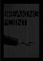 "BREAKING POINT" steht oben. Schwarze, gesprenkelte Punkte auf weißem Hintergrund bilden ein abstrahiertes Bild.