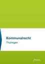 „Kommunalrecht Thüringen“, blau-grüner Hintergrund, Logo der Societas Verlagsgesellschaft unten rechts.