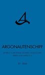 Text: "ARGONAUTENSCHIFF, Jahrbuch der Anna-Seghers-Gesellschaft Berlin und Mainz e.V. 33 - 2026." Blau mit Logo oben.