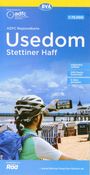 : ADFC-Regionalkarte Usedom Stettiner Haff, 1:75.000, mit Tagestourenvorschlägen, reiß- und wetterfest, E-Bike-geeignet, GPS-Tracks Download, KRT
