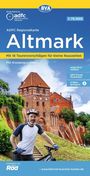 ADFC Regionalkarte Altmark, 1:75.000, mit Tagestourenvorschlägen, reiß- und wetterfest, E-Bike-geeignet, mit Knotenpunkten, GPS-Tracks Download, KRT
