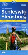 : ADFC-Regionalkarte Schleswig Flensburg, 1:75.000, mit Tagestourenvorschlägen, reiß- und wetterfest, E-Bike-geeignet, GPS-Tracks Download, KRT