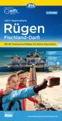 : ADFC-Regionalkarte Rügen Fischland-Darß, 1:75.000, mit Tagestourenvorschlägen, reiß- und wetterfest, E-Bike-geeignet, GPS-Tracks-Download, KRT