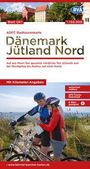: ADFC-Radtourenkarte DK1 Dänemark/Jütland Nord 1:150.000, reiß- und wetterfest, E-Bike geeignet, GPS-Tracks Download, mit Bett+Bike Symbolen, mit Kilometer-Angaben, KRT