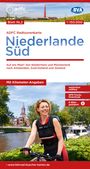 : ADFC-Radtourenkarte NL 2 Niederlande Süd 1:150.000, reiß- und wetterfest, E-Bike geeignet, GPS-Tracks Download, mit Knotenpunkten, mit Bett+Bike Symbolen, mit Kilometer-Angaben, KRT